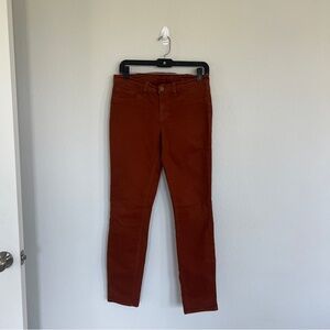 J. Brand Skinny Jeans in Terracotta Size 28